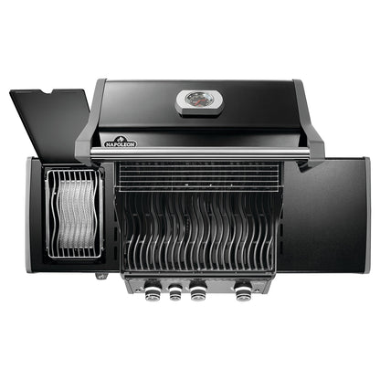 Napoleon Rogue PRO 425 SIB w/ Infrared Side Burner (Black) 4-Burner