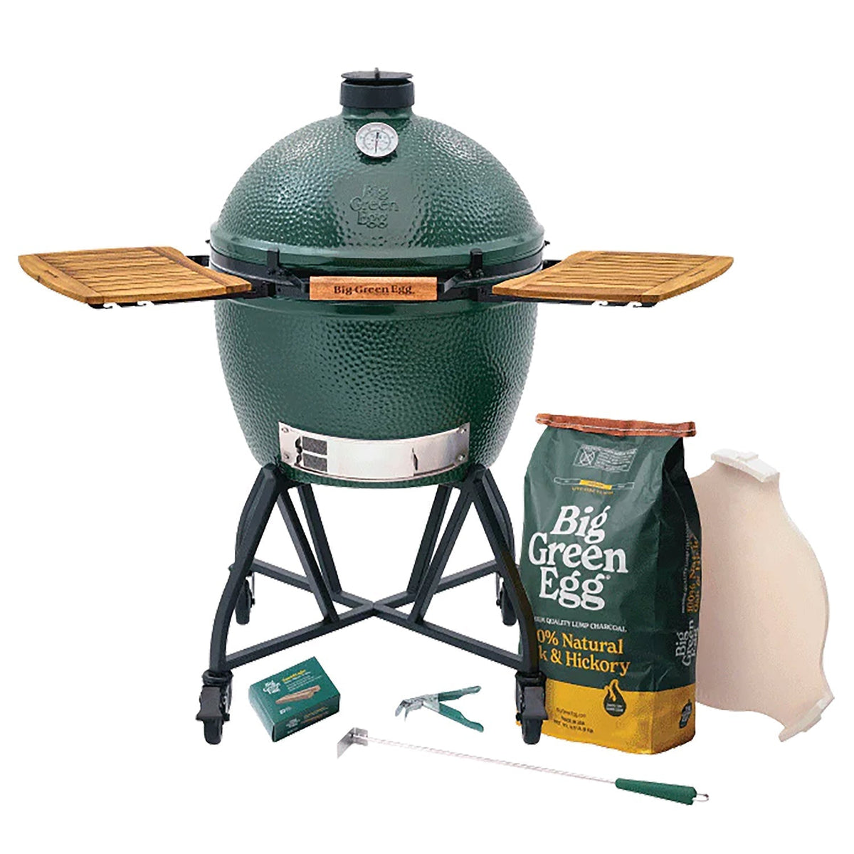 XL Big Green Egg + intEGGrated Nest + EGG Mates Package
