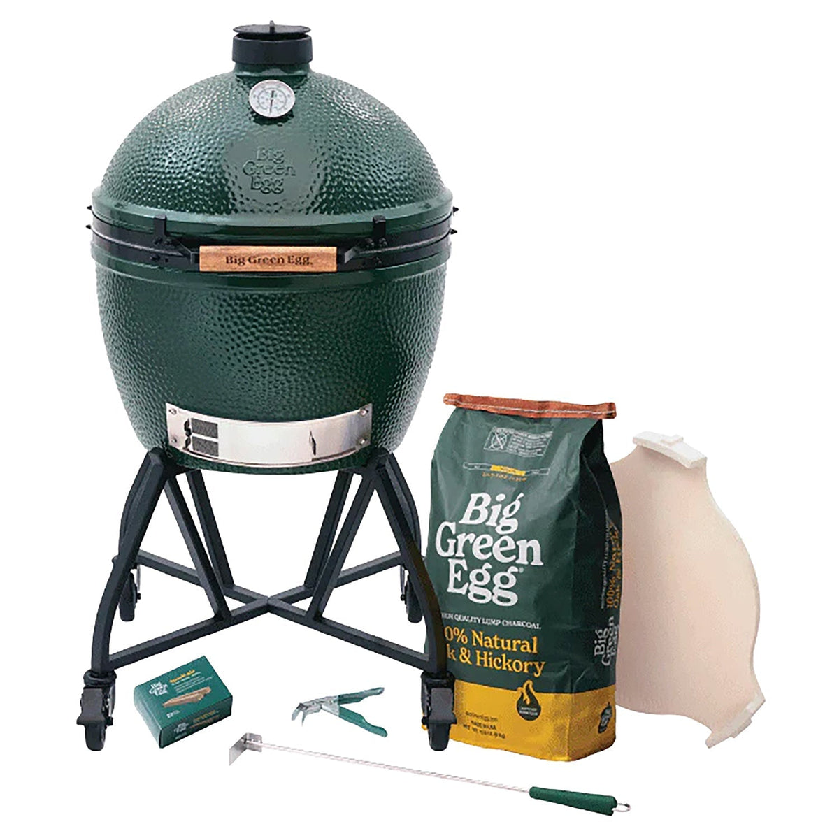 XL Big Green Egg + intEGGrated Nest Package