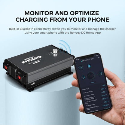 Renogy REGO 60A Charger + Input/Output Cables