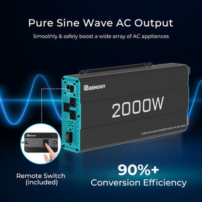 Renogy 400W 12 Volt Complete Solar Kit with Two 100Ah LiFePO4 Batteries