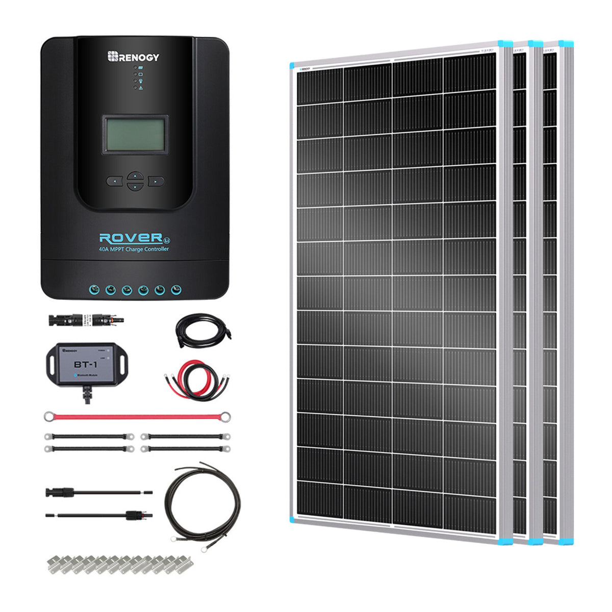 Renogy N-Type 320-Watt Monocrystalline Solar Panel（2-Pack）
