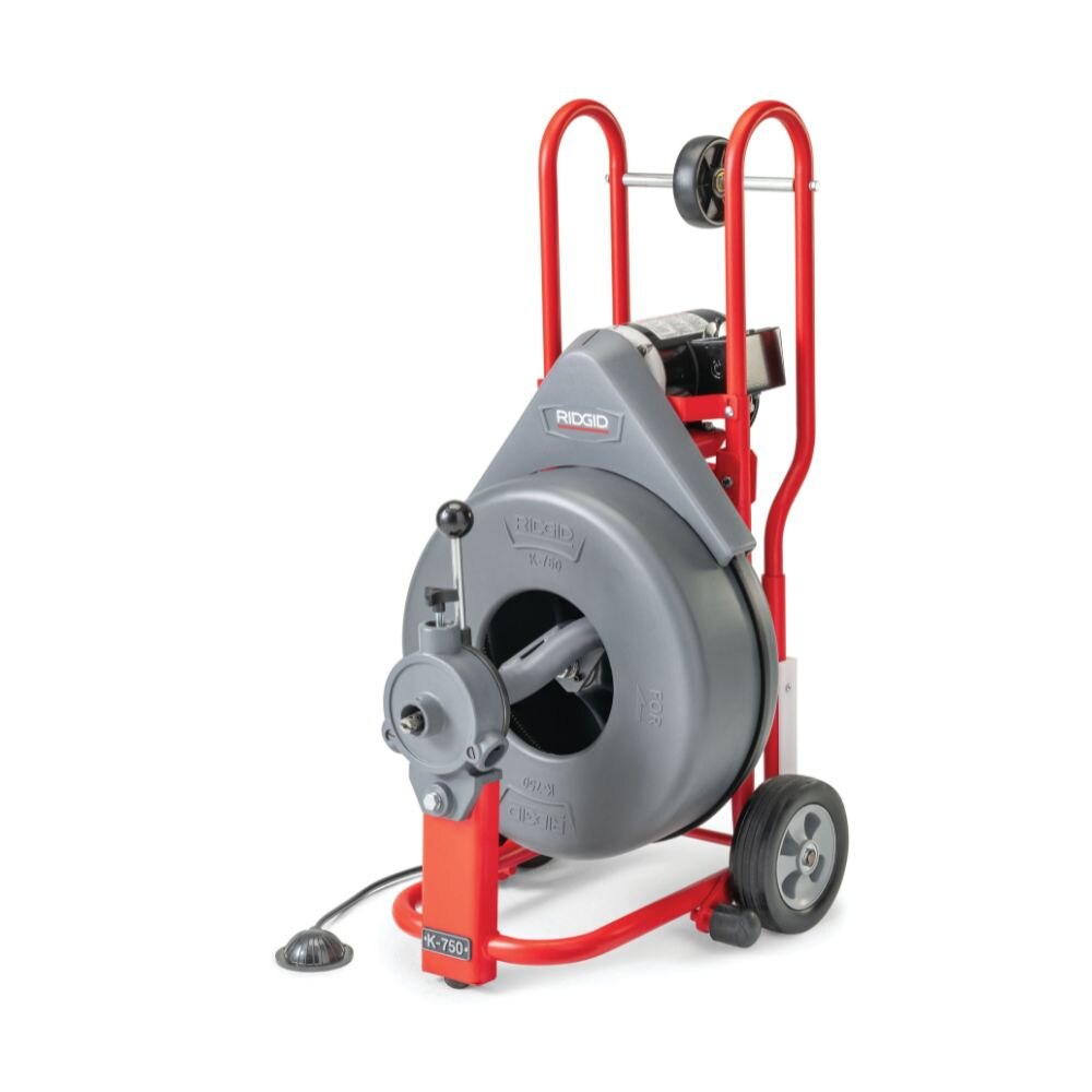 Ridgid 41977 K-750 Autofeed Drum Machine with 3/4" Pigtail