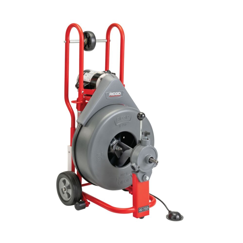 Ridgid 41977 K-750 Autofeed Drum Machine with 3/4" Pigtail