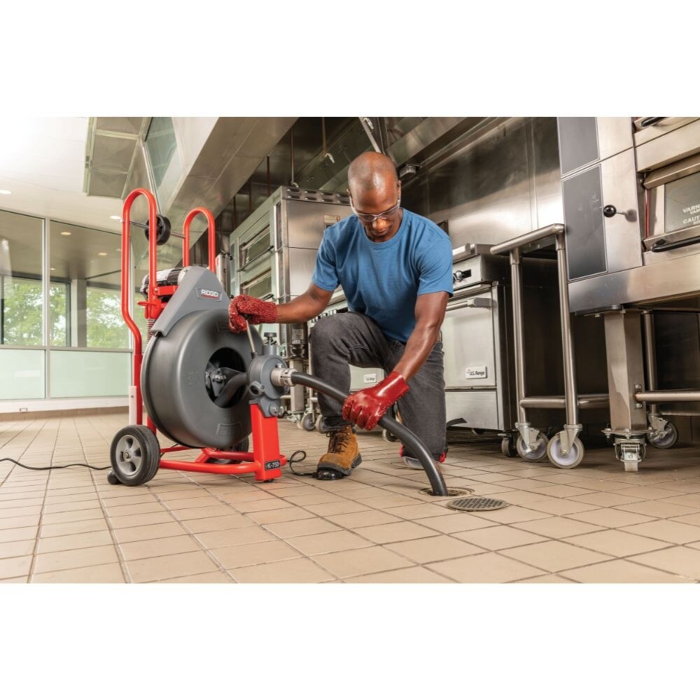 Ridgid 41977 K-750 Autofeed Drum Machine with 3/4" Pigtail