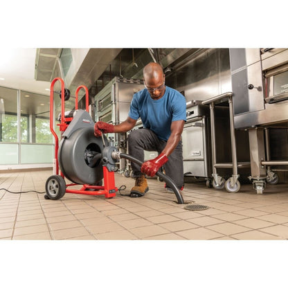 Ridgid 41977 K-750 Autofeed Drum Machine with 3/4" Pigtail