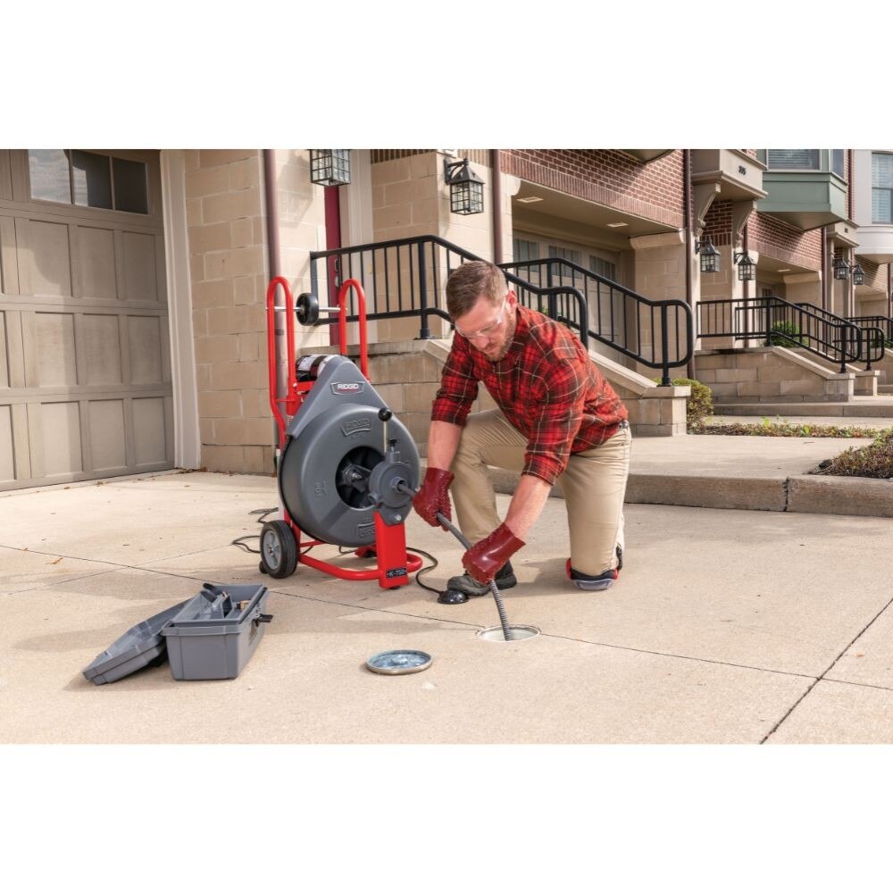 Ridgid 41977 K-750 Autofeed Drum Machine with 3/4" Pigtail