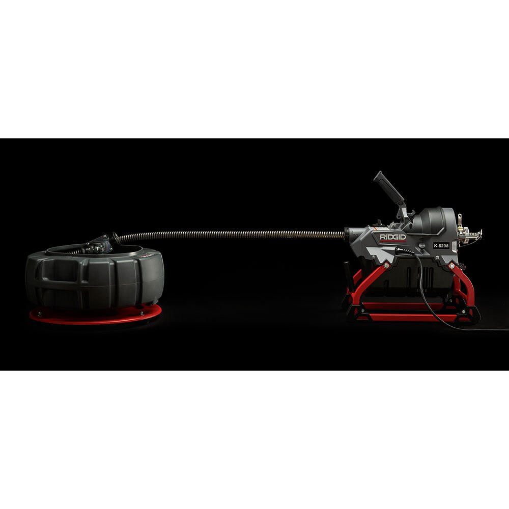 RIDGID 61693 K-5208, 115V 60Hz Sectional Drain Cleaner Kit