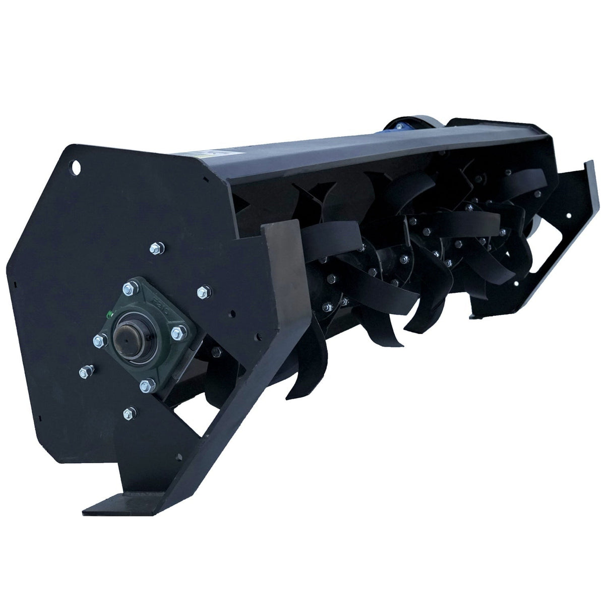 72" Hydraulic Skid Steer Rotary Tiller