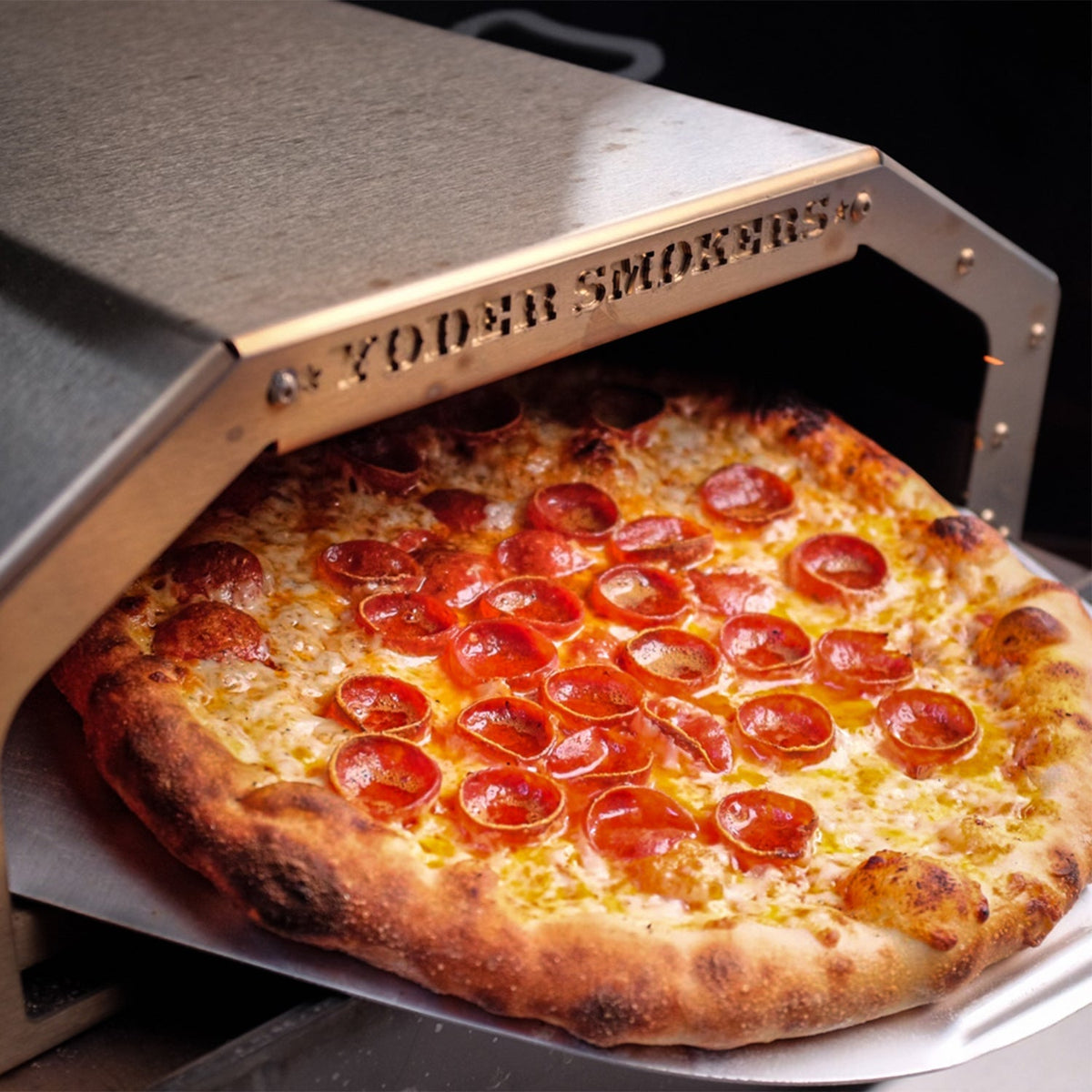 Yoder Smokers Wood Fired Oven Stainless Steel (fits YS480s & YS640s) 1060-14