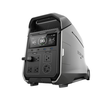 Special Bundle: EcoFlow DELTA Pro 3 Portable Power Station + 2 x 160W Portable Solar Panels