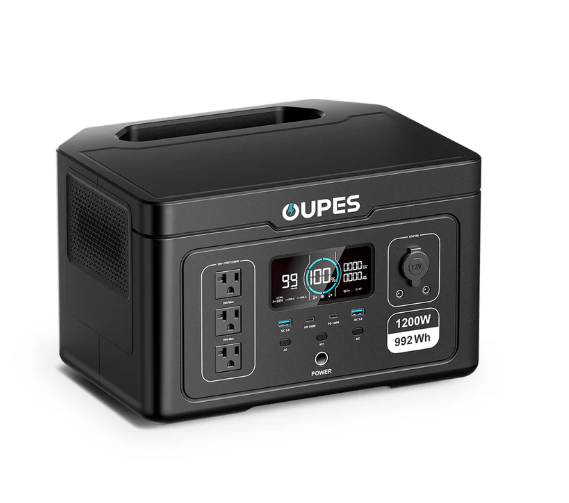 OUPES Exodus 1200 Portable Power Station | 1200W 992Wh