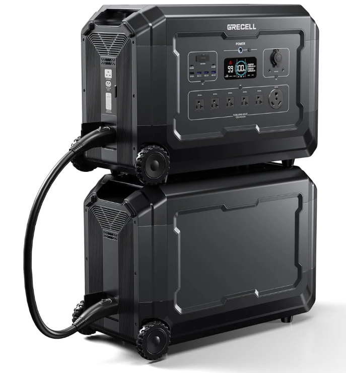 GRECELL Portable Power Station 4000W - 5040WH