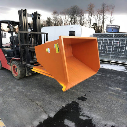 Greatbear Self Dumping Forklift Hopper - 1.5 Cubic Yard Capacity