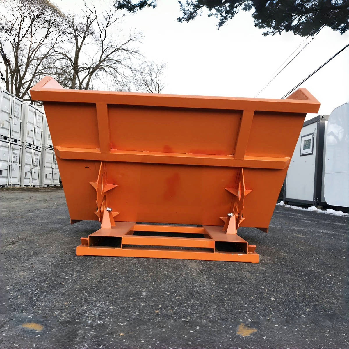 Greatbear Self Dumping Forklift Hopper - 1.5 Cubic Yard Capacity