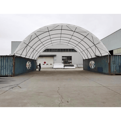 40'x40'x13' Shipping Container Canopy Shelter