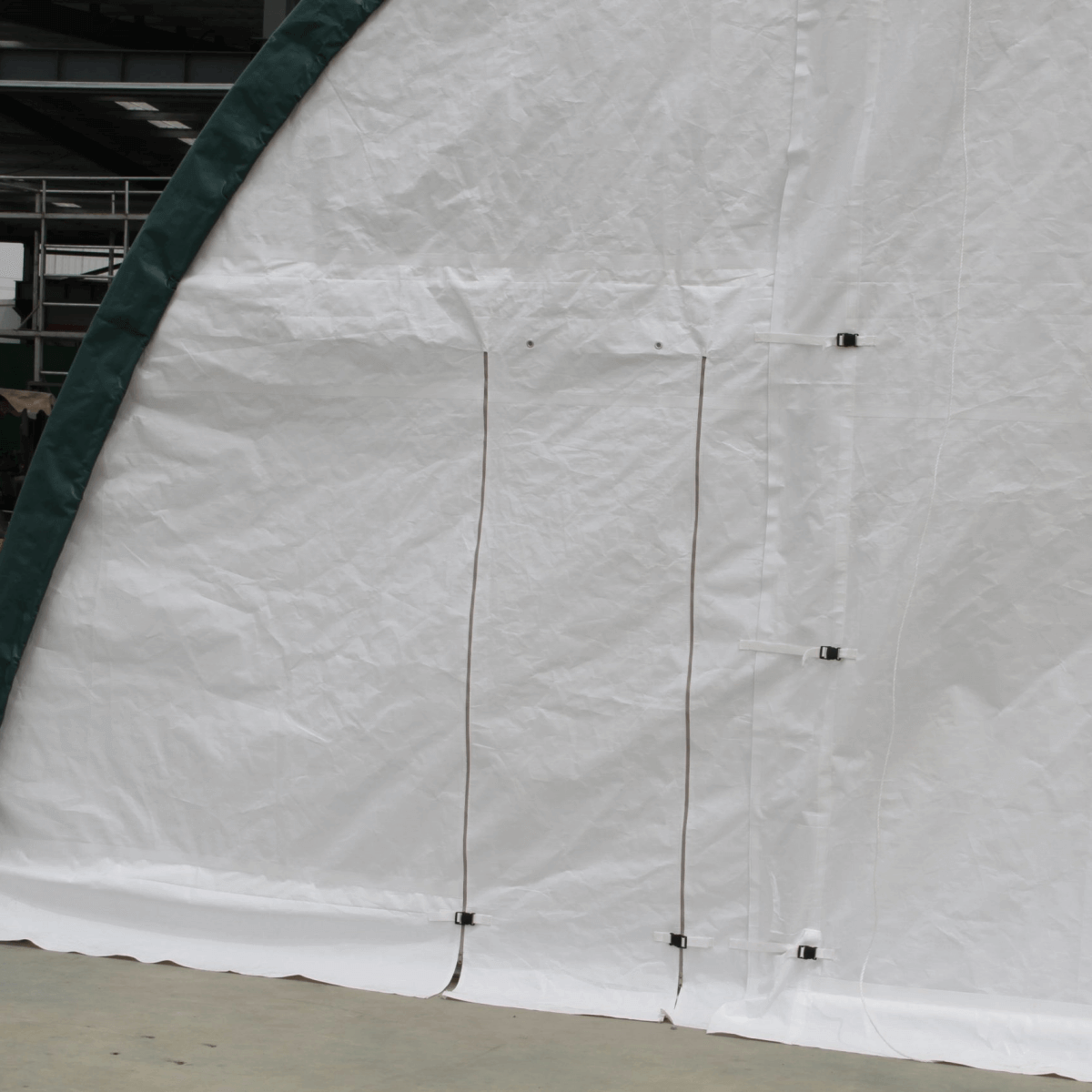 W 30FT x L 65FT x H 15FT Single Truss Arch Storage Shelter