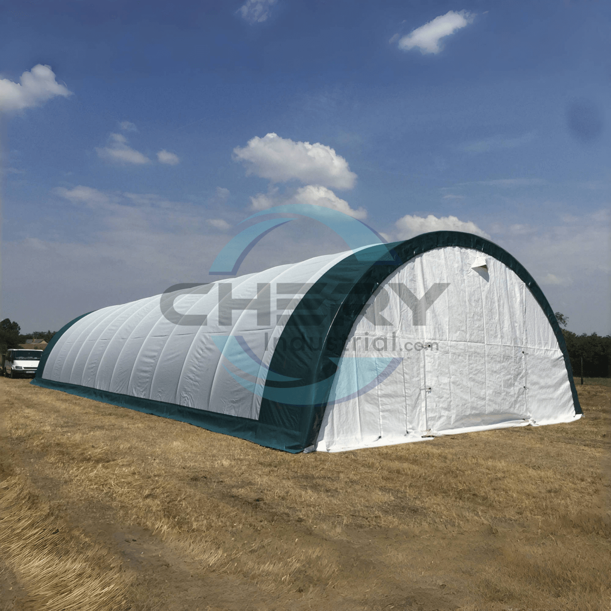 W 30FT x L 85FT x H 15FT Single Truss Arch Storage Shelter