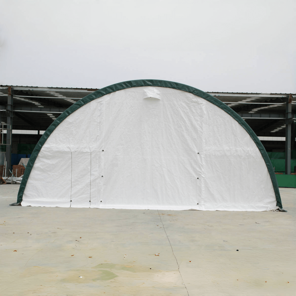 W 30FT x L 85FT x H 15FT Single Truss Arch Storage Shelter