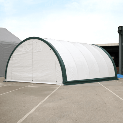 W 20FT x L 30FT x H 12FT Single Truss Storage Shelter, Reinforced Series