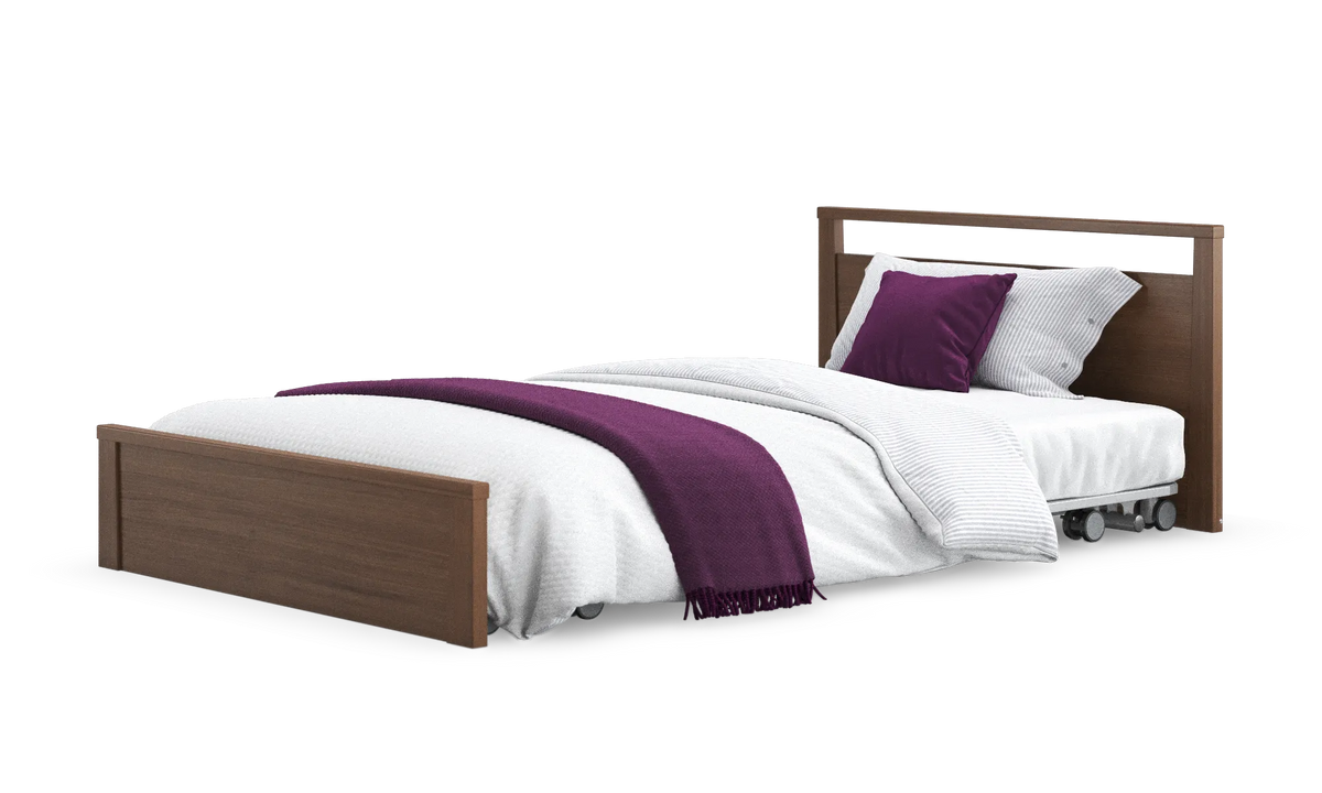 Solo Low Footboard Profiling Floor Bed