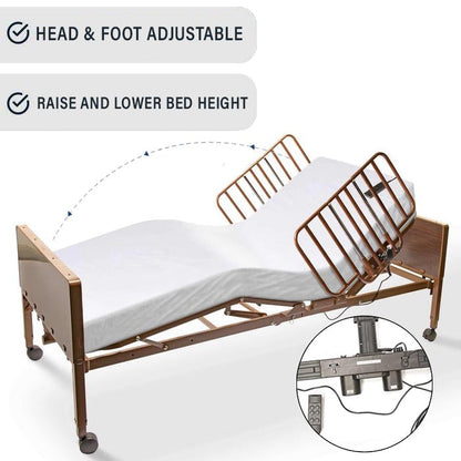 Invacare Full Electric Hospital Bed Package
