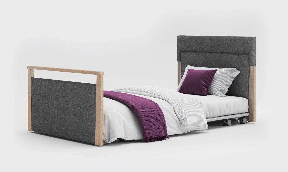 Solo SafeSide Upholstered Profiling Floor Bed