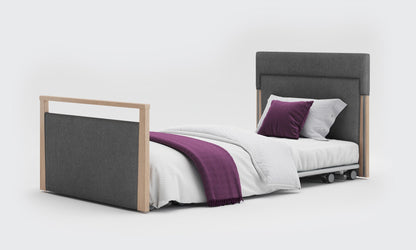 Solo SafeSide Upholstered Profiling Floor Bed
