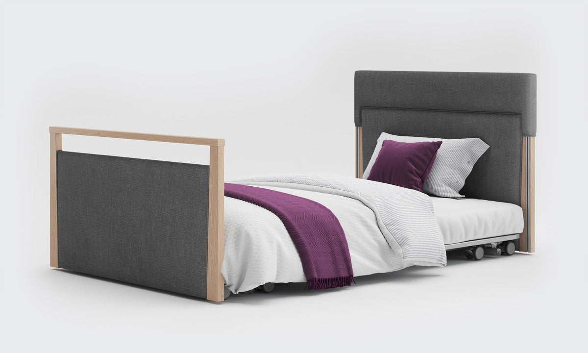 Solo SafeSide Upholstered Profiling Floor Bed