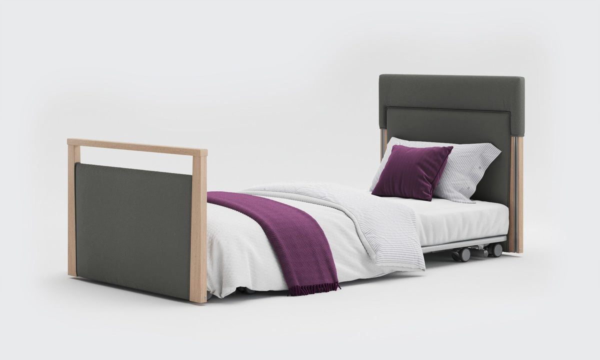 Solo SafeSide Upholstered Profiling Floor Bed