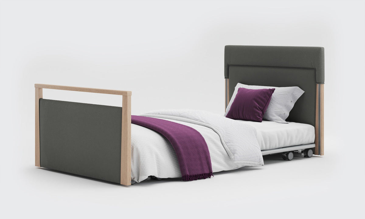 Solo SafeSide Upholstered Profiling Floor Bed