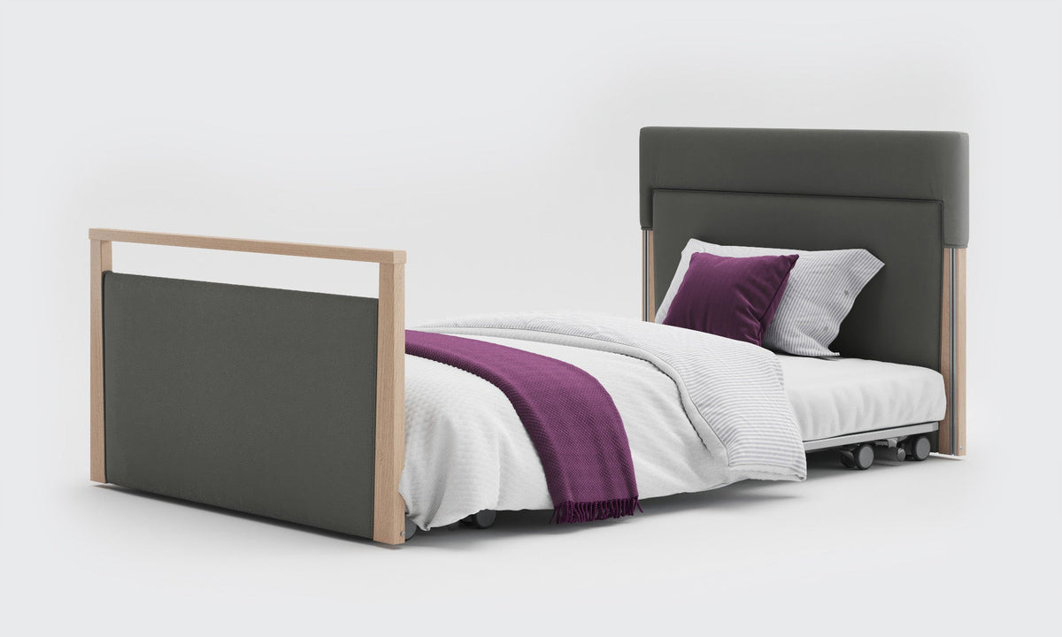 Solo SafeSide Upholstered Profiling Floor Bed