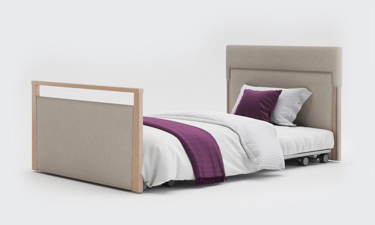 Solo SafeSide Upholstered Profiling Floor Bed