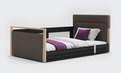 Solo SafeSide Upholstered Profiling Floor Bed