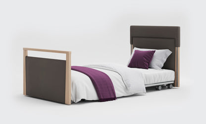 Solo SafeSide Upholstered Profiling Floor Bed