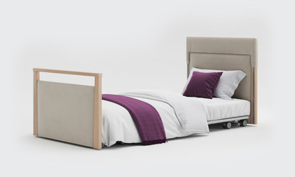 Solo SafeSide Upholstered Profiling Floor Bed