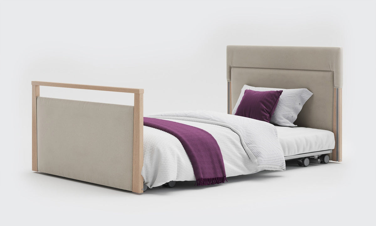 Solo SafeSide Upholstered Profiling Floor Bed