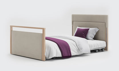 Solo SafeSide Upholstered Profiling Floor Bed