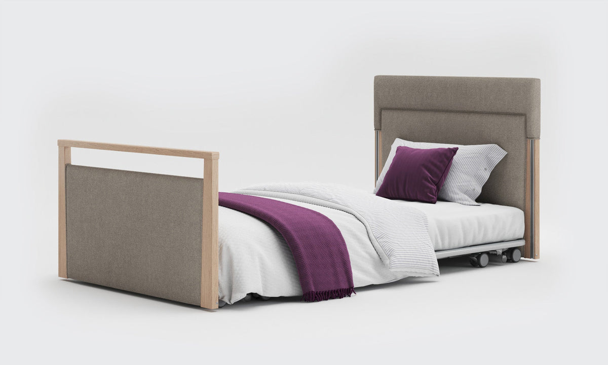 Solo SafeSide Upholstered Profiling Floor Bed