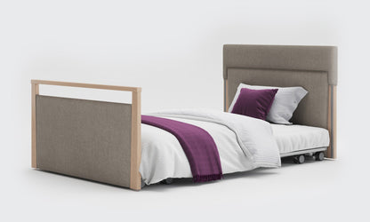 Solo SafeSide Upholstered Profiling Floor Bed