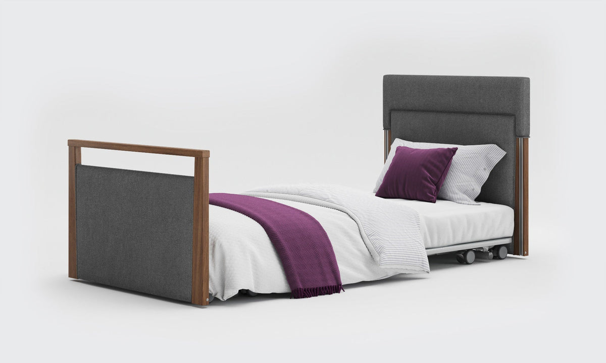 Solo SafeSide Upholstered Profiling Floor Bed