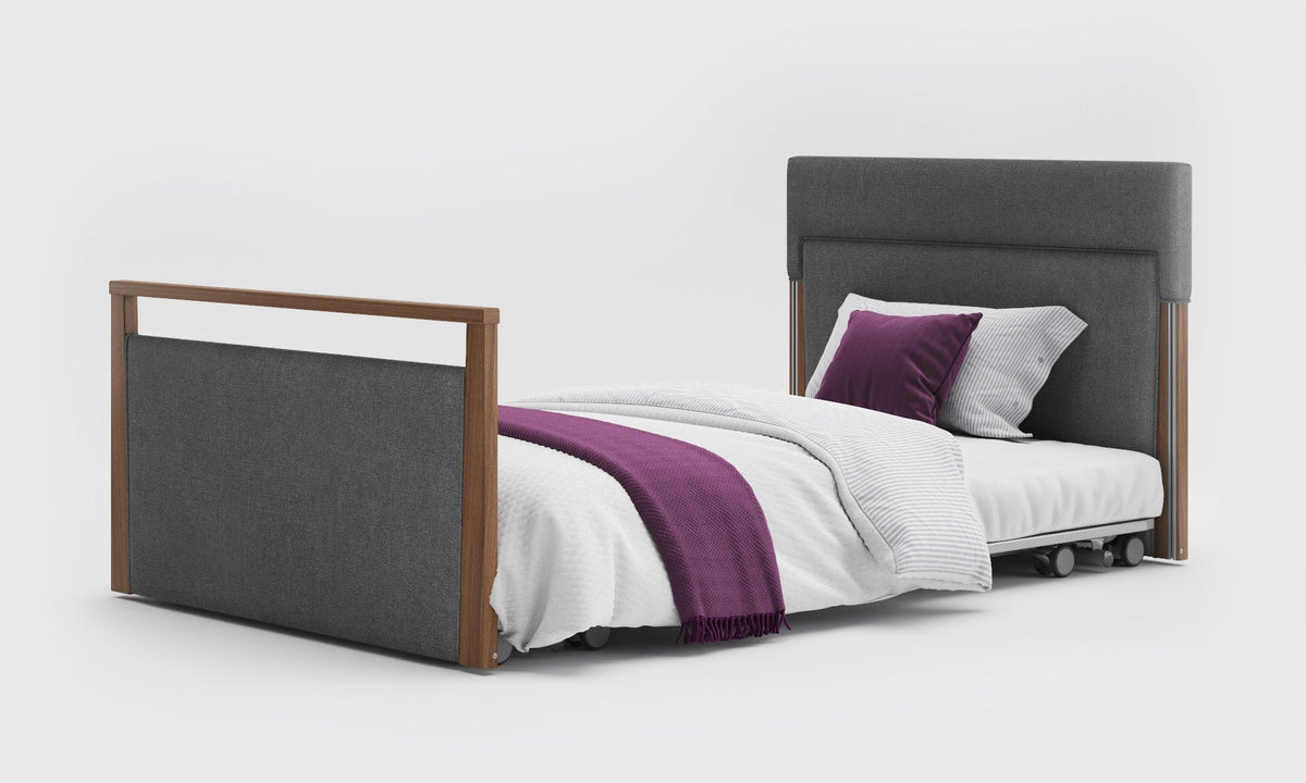 Solo SafeSide Upholstered Profiling Floor Bed