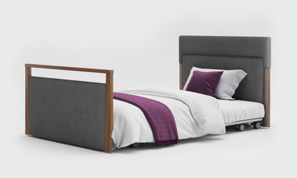 Solo SafeSide Upholstered Profiling Floor Bed