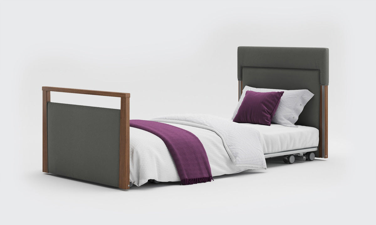 Solo SafeSide Upholstered Profiling Floor Bed