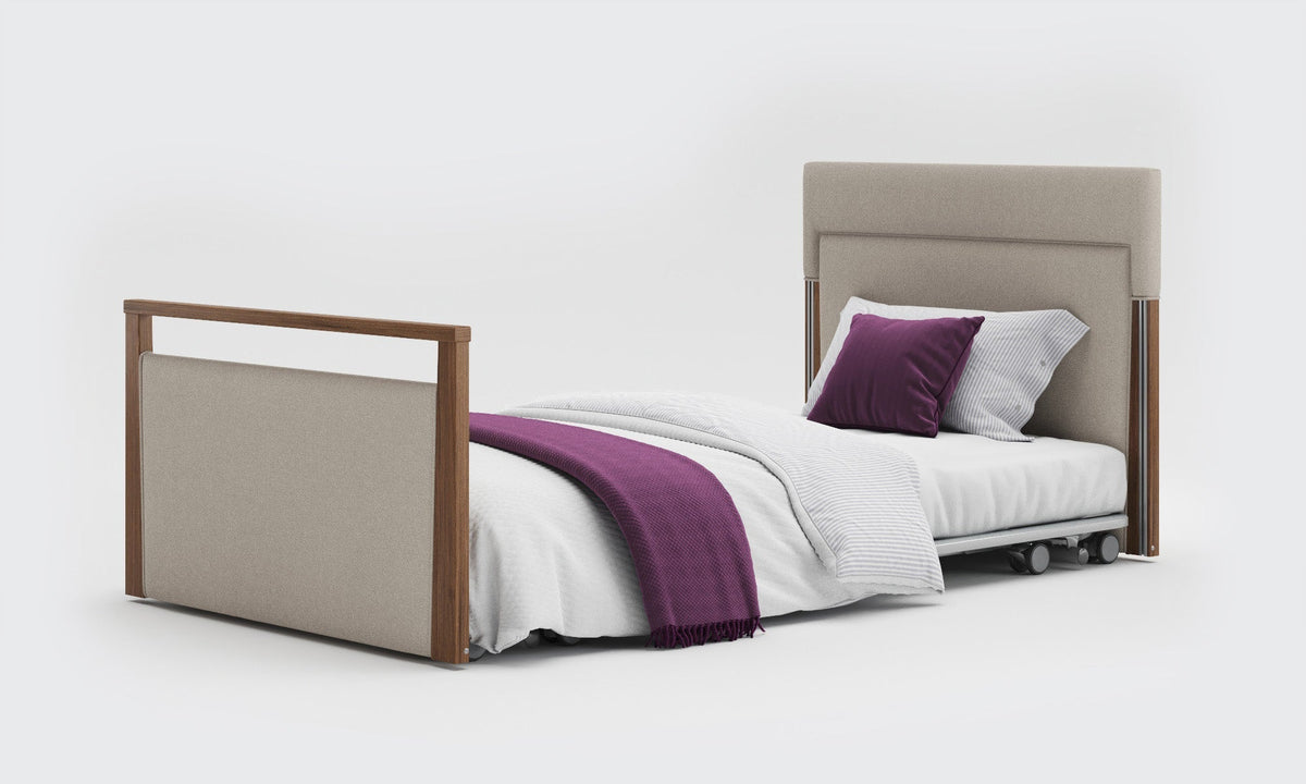 Solo SafeSide Upholstered Profiling Floor Bed