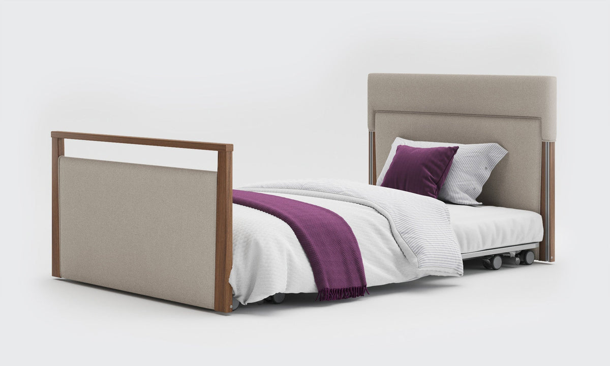 Solo SafeSide Upholstered Profiling Floor Bed