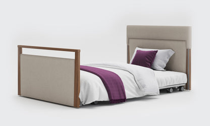 Solo SafeSide Upholstered Profiling Floor Bed
