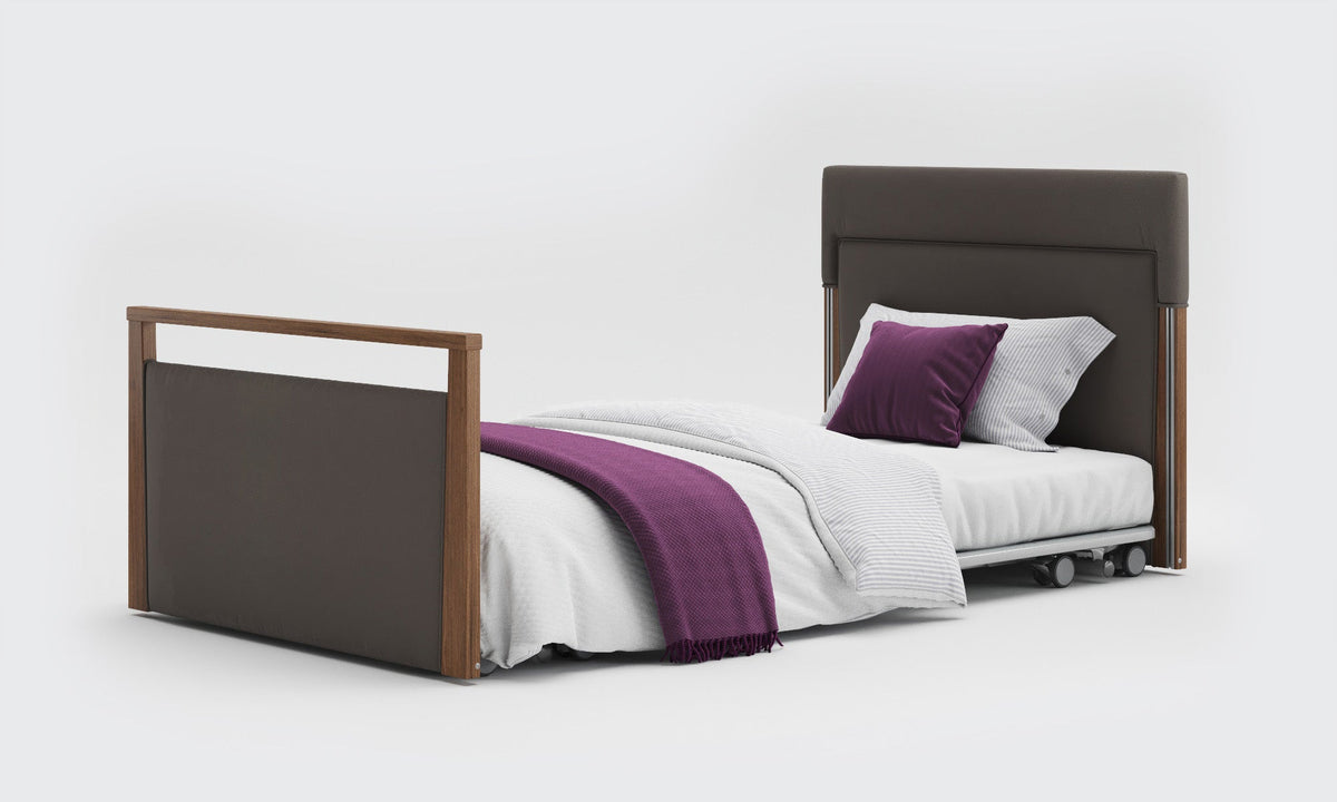 Solo SafeSide Upholstered Profiling Floor Bed