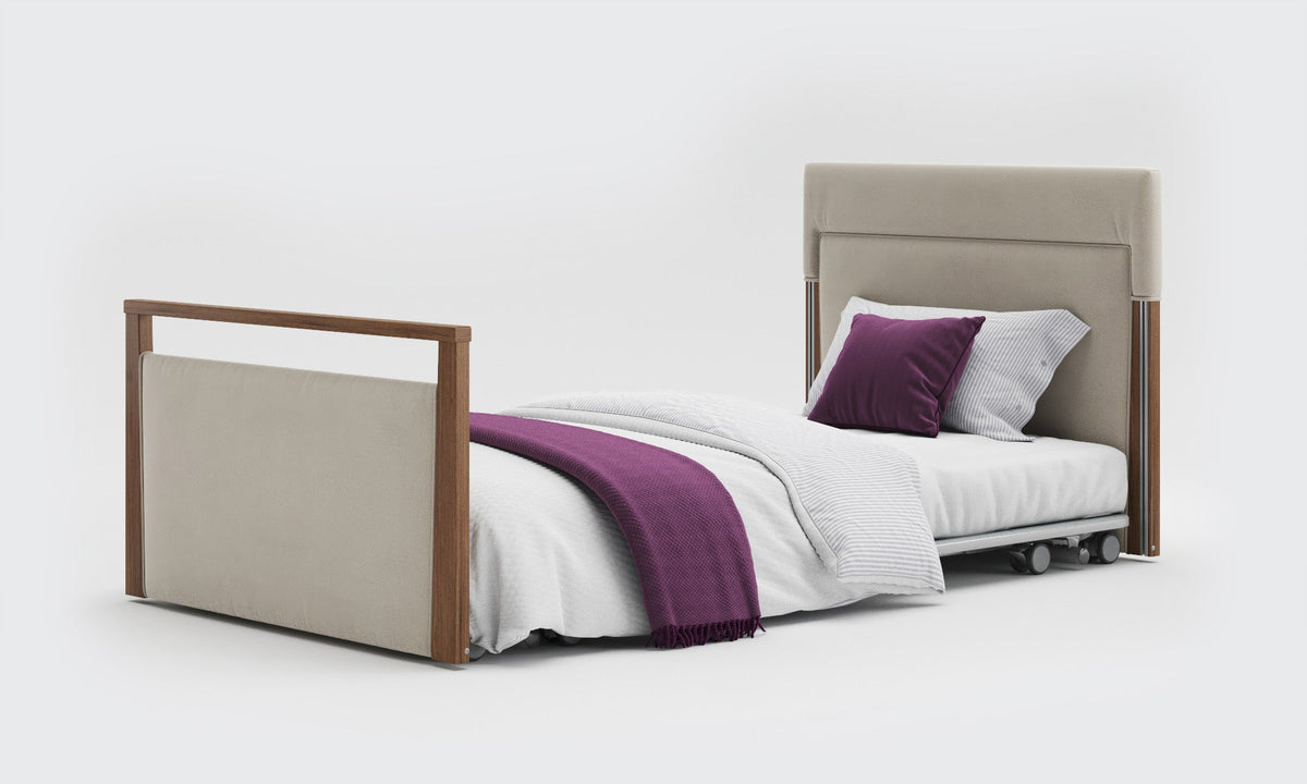 Solo SafeSide Upholstered Profiling Floor Bed