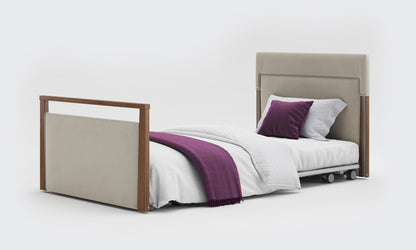 Solo SafeSide Upholstered Profiling Floor Bed